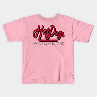 Hot Dog Records and Tapes Kids T-Shirt